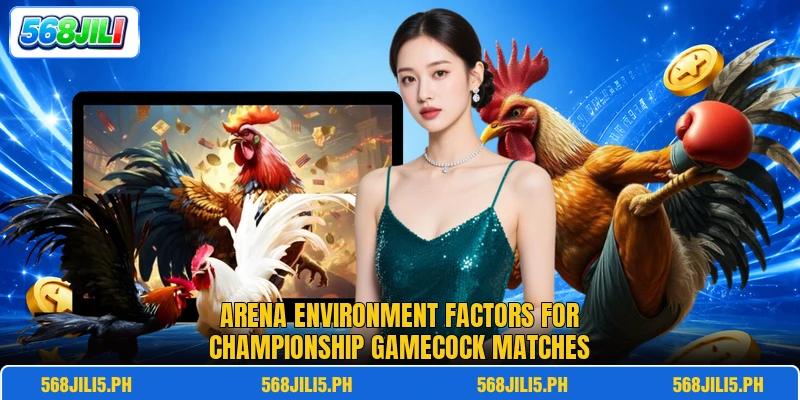 Arena environment factors for championship gamecock matches Arena environment factors for championship gamecock matches