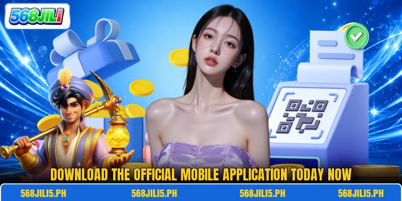 Download the official mobile application today now