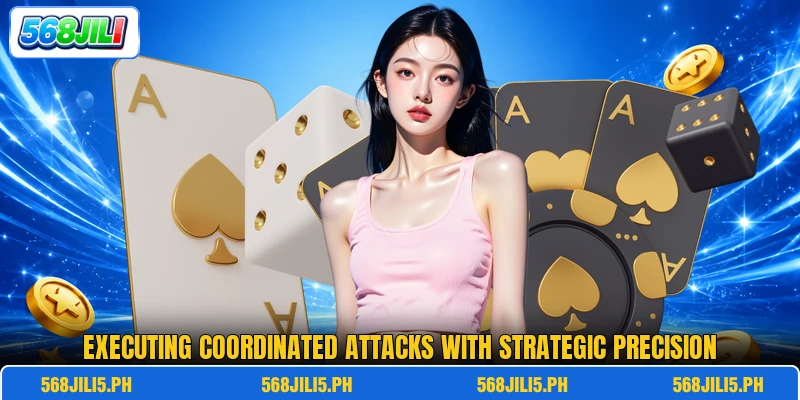 Executing coordinated attacks with strategic precision Executing coordinated attacks with strategic precision