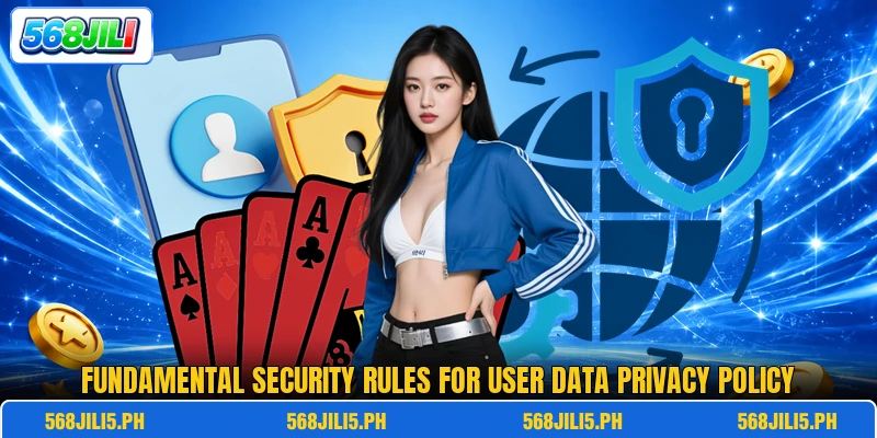 Fundamental security rules for user data privacy policy