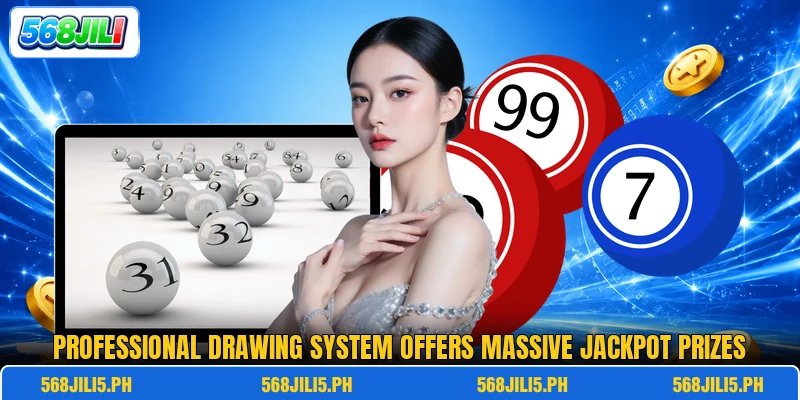 Professional drawing system offers massive jackpot prizes Professional drawing system offers massive jackpot prizes